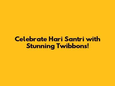 Celebrate Hari Santri with Stunning Twibbons!