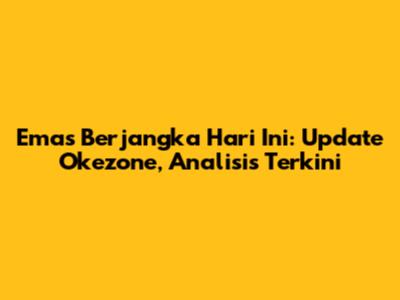 Emas Berjangka Hari Ini: Update Okezone, Analisis Terkini