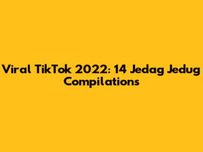 Viral TikTok 2022: 14 Jedag Jedug Compilations