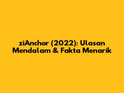 ziAnchor (2022): Ulasan Mendalam & Fakta Menarik